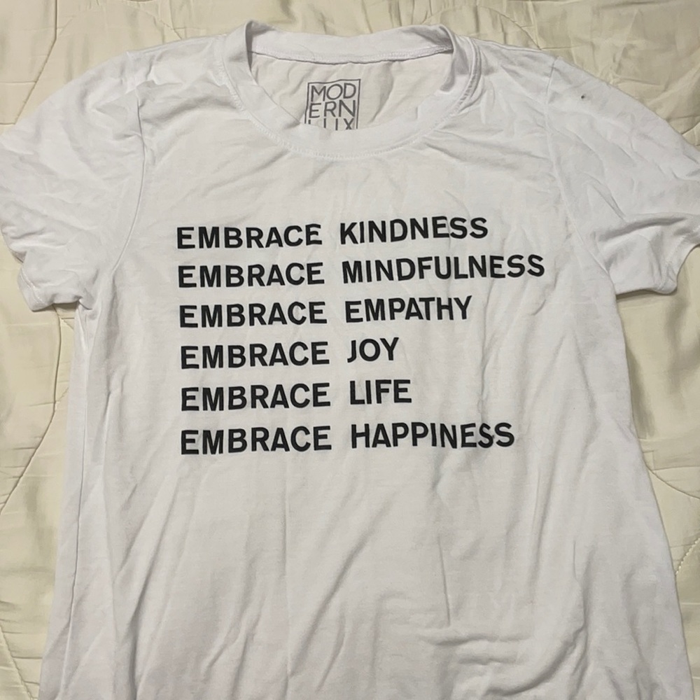 Modern Lux t-shirt. Gently used.